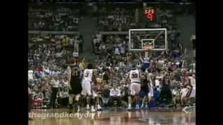 Brian Scalabrine 17 points 44 3PT FG vs Detroit Pistons May 14 2004 [upl. by Rollo]