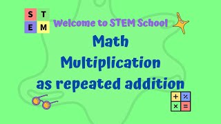 Math  Grade 3  Multiplication as repeated addition [upl. by Alyson517]