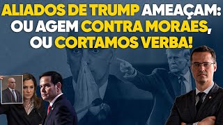 Guerra Aliados de Trump pressionam Moraes ao ameaçar cortar verba da Comissão de Direitos Humanos [upl. by Paucker]