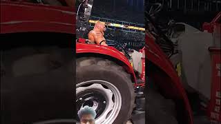 Brock Lesnar destroy wwe stage wwe shorts [upl. by Javler]