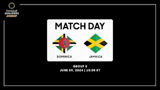 Dominica vs Jamaica  Concacaf Qualifiers  Road to 2026 [upl. by Eimmac]