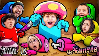 Among Us Sussy FUNGLE Family FGTeeV 6 Player Gameplay [upl. by Diandra429]