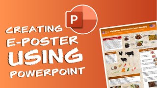 Creating ePoster using Microsoft PowerPoint with A2 template [upl. by Edan]