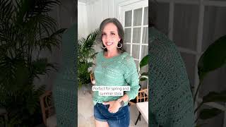 Sagebrush Lindy Chain Top FREE Pattern  Video Tutorial [upl. by Dorr679]