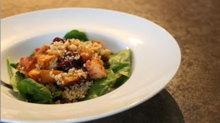 Salade de quinoa patates douces cannelle [upl. by Roel816]