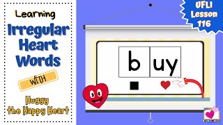 Teaching Sight Word BUY  UFLI Lesson 116 Irregular Heart Word  Learn Gr 2 Sight Words [upl. by Neurath68]