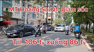 Nhà Đẹp Quận 1  Bán nhà MT Hoàng Sa  Q1  15 ×16m  1 hầm 6 tầng thang máy [upl. by Steffi]