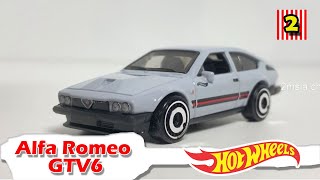 Hot Wheels Alfa Romeo GTV6 30 factory fresh [upl. by Patsis937]