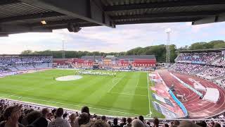 AGF VS FC København 21052024 Indløb [upl. by Loftus]