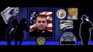 457 Daniel Ellis memorial video by me the song by Hannah Ellis  Officer Down [upl. by Yrekcaz]