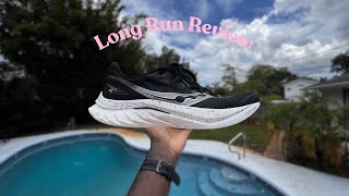 Saucony Endorphin Speed 4  Long Run Review [upl. by Kinelski807]