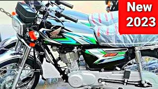 Honda cg 125 new model 2023 Launched in Pakistan  honda 125 new sticker 2023 [upl. by Ravahs]