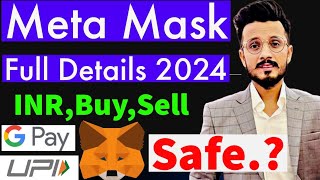 Metamask Wallet 2024  MetaMask INR Deposit and Withdrawal  Metamask Wallet Crypto Buy and sell [upl. by Hong]