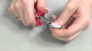 How to Make a Wire Wrapped Loop  Beading Tutorial [upl. by Stephania]