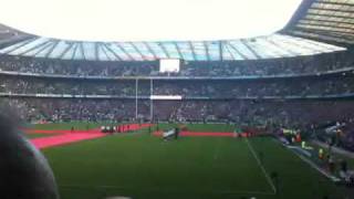 God save the queen at twickenham [upl. by Ahsemit474]