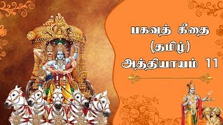 பகவத் கீதை  பகுதி 11 Bhagavad Gita in Tamil Chapter 11  Srimad Bhagavad Geethai [upl. by Aleahs342]