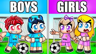 BOYS vs GIRLS Roblox Soccer [upl. by Evelyn355]