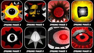 Phase 3 VS Phase 4 VS Phase 5 VS Phase 6 VS Phase 7 VS Phase 8 VS Phase 910 in Incredibox Sprunki [upl. by Nesilla324]