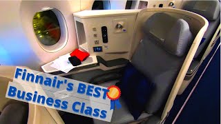 Finnairs FLAGSHIP Airbus A350 XWB Business Class review [upl. by Babs]