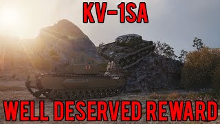 World of Tanks  KV1SA Well Deserved Reward 2022 [upl. by Ardnuhsed]