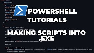 PowerShell Tutorials  Making your scripts into exe executables [upl. by Otilesoj]