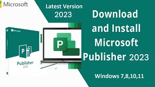 Download Microsoft Publisher Latest version For Free in Windows 10 [upl. by Noivax132]