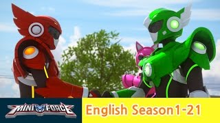 English verdub MINIFORCE Season1 Ep21 Destined Rivals [upl. by Aerdno]