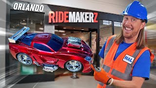 Handyman Hal builds at Ridemakerz in Orlando  Custom RC Car [upl. by Valerye]