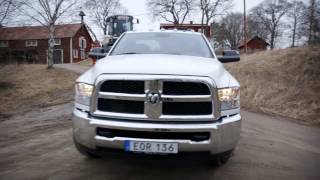 Beck AB Trailer dragare Dodge Ram 3500 dragbil maskintrailer [upl. by Kraus]