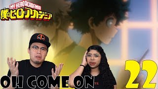 My Hero Academia Season 3 Episode 22 Reaction Boku no Hero Academia DEKU VS BAKUGO STOP IT 😡 [upl. by Eahs639]