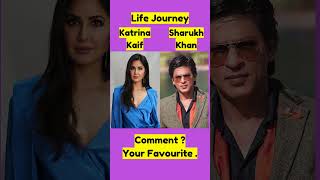 Katrina Kaif VS Sharukh Khan 💋 Life Journey 💒 shorts trending viral [upl. by Haida]