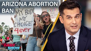 Arizonas Abortion Ban Sends Trump and the GOP Reeling  The Daily Show [upl. by Barna492]