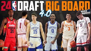 2024 NBA Draft Big Board 40  March Madness [upl. by Beckie592]