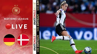 Germany vs Denmark  Full Game  Womens Nations League [upl. by Reedy]