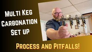 Carbonating Multiple Kegs With One CO2 Tank  Brew Dudes [upl. by Nagaet]