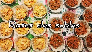 ⭐Recette des ROSES DES SABLESseulement 3 ingredients⭐ [upl. by Meakem]