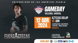 Voleibol Varonil  Aztecas UDLAP vs URN [upl. by Rukna]