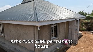 Kshs 480K Semi Permanent Houseaffordablehousing [upl. by Cesar]