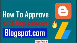 blogspotcom adsense approval in UrduHindi  how to get adsense approval for blogger 2019 [upl. by Eimmis]