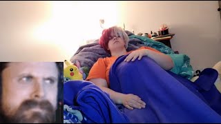 Forsen reacts to Todoroki Gives Birth Alone Again [upl. by Assirrec]