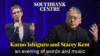 An evening with Kazuo Ishiguro and Stacey Kent [upl. by Inva637]