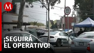 Continúan operativos de seguridad en la colonia Morelos 273 policías resguardan la zona [upl. by Scrivens]