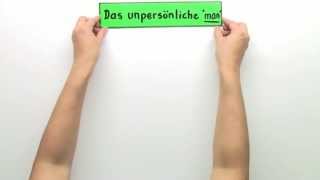 Das unpersönliche Pronomen quotmanquot  Spanisch  Grammatik [upl. by Udelle]