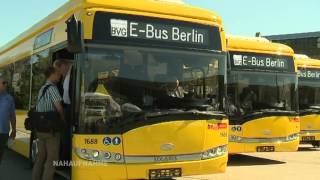 Vier Elektrobusse für Berlin [upl. by Einehpets]