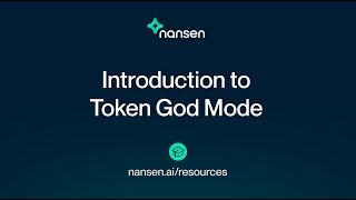 How to Nansen Introduction to Token God Mode [upl. by Boak]