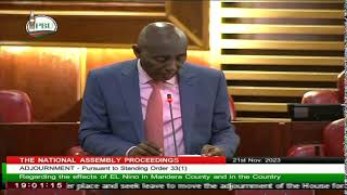 NATIONAL ASSEMBLY 21st NOVEMBER 2023 AFTERNOON SESSION [upl. by Alvin928]