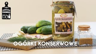 Jak zrobić 23 🥒 Ogórki konserwowe  Piwniczka Chomika [upl. by Swift]