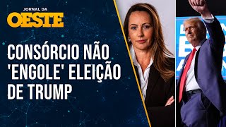 Ana Paula Henkel Trump pintou de vermelho a muralha azul democrata [upl. by Adis938]