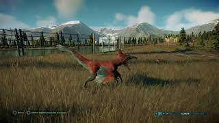 PyroRaptor Vs Coelophysis  Jurassic World Evolution 2  Ps4 [upl. by Ahasuerus789]