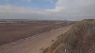 Panorama Talacre Gronant Beach amp Sand Dunes Flintshire Wales UK [upl. by Pierre]